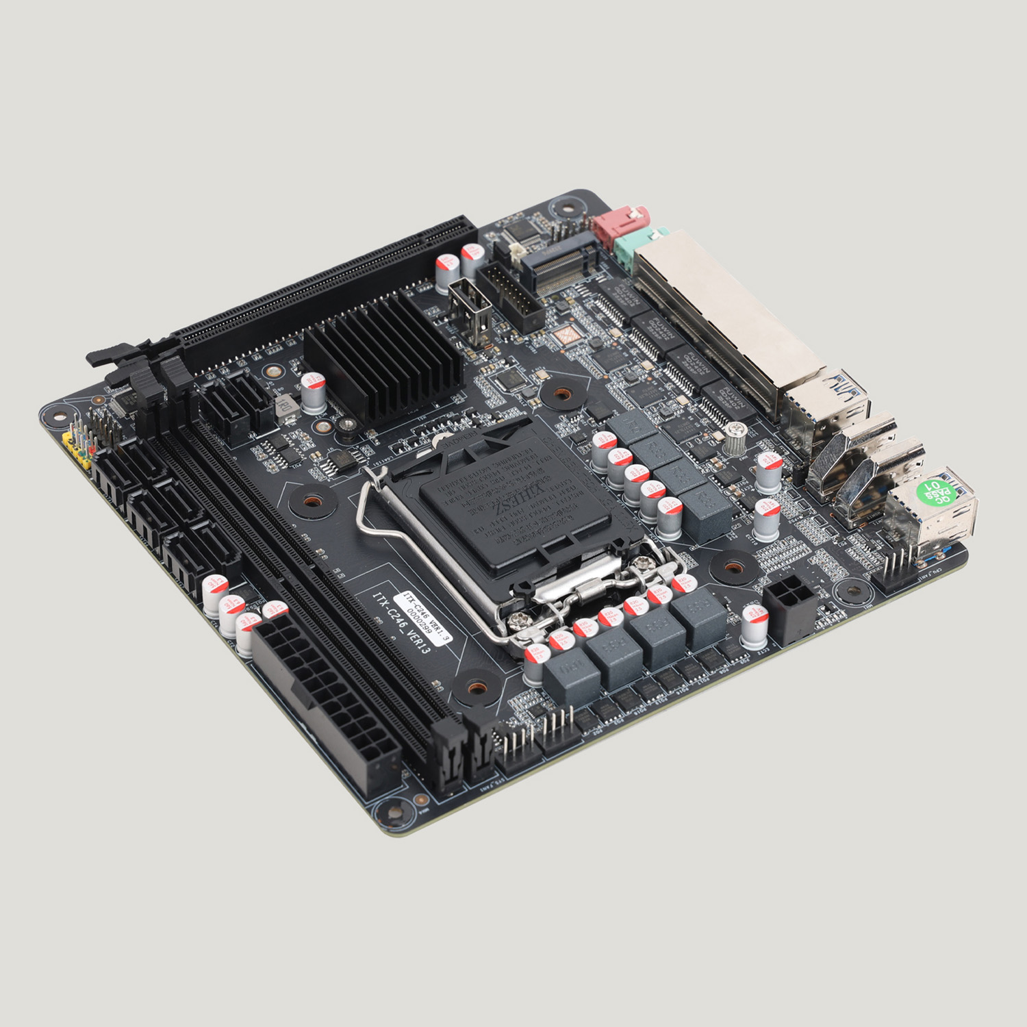 Nas Motherboard 8 Sata Mini Itx - LGA1151 C246 Vpro NAS Moederbord 8SATA
