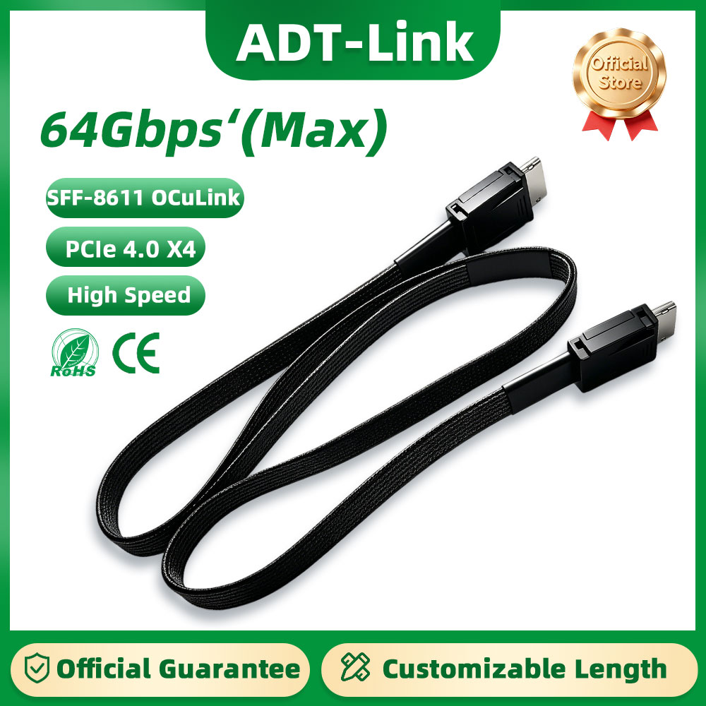 ADT-Link 64Gb Male naar Male P - Oculink Egpu Mini Pc recensie en prijs