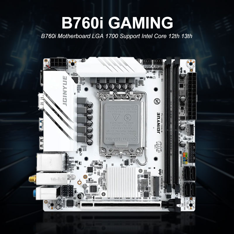 JGINYUE B760I GAMING Mini ITX  - Lga1700 Itx Motherboard Ddr5 recensie en prijs