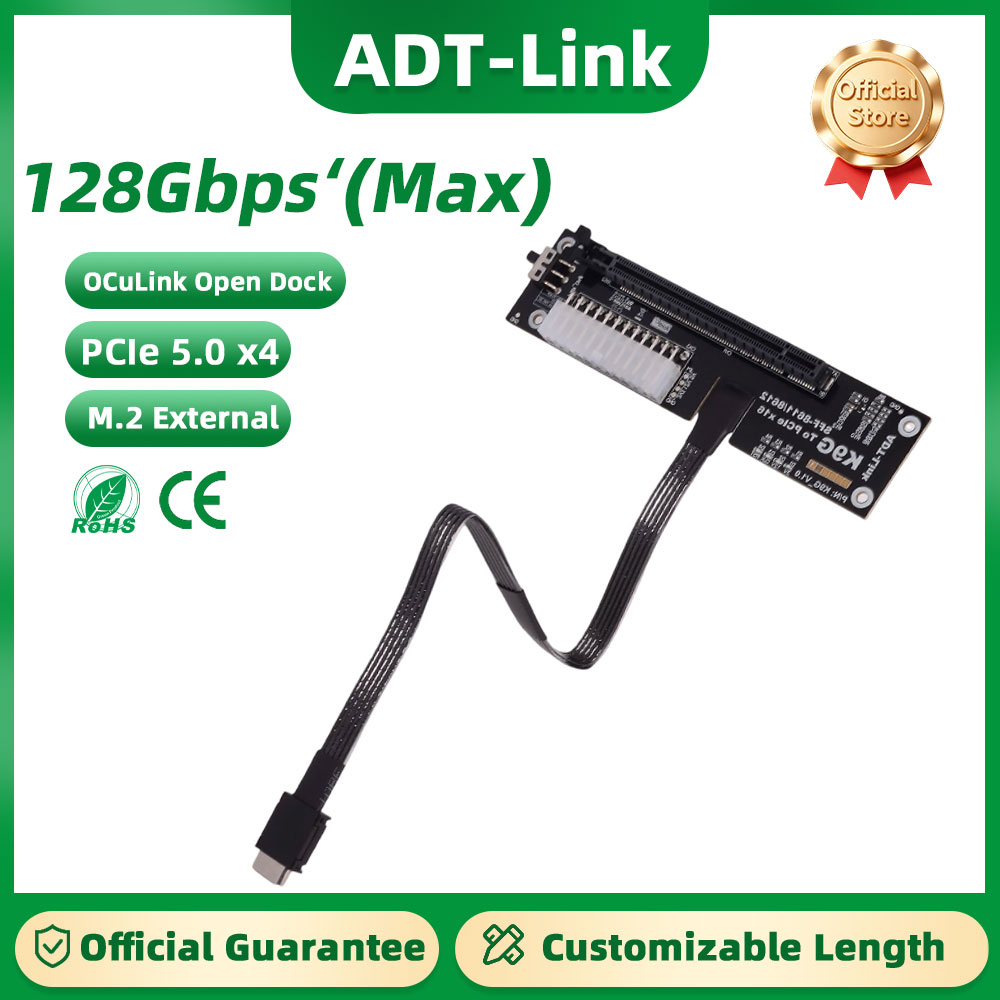 ADT-Link OCuLink GPU Dock PCIe - Oculink Egpu Mini Pc recensie en prijs