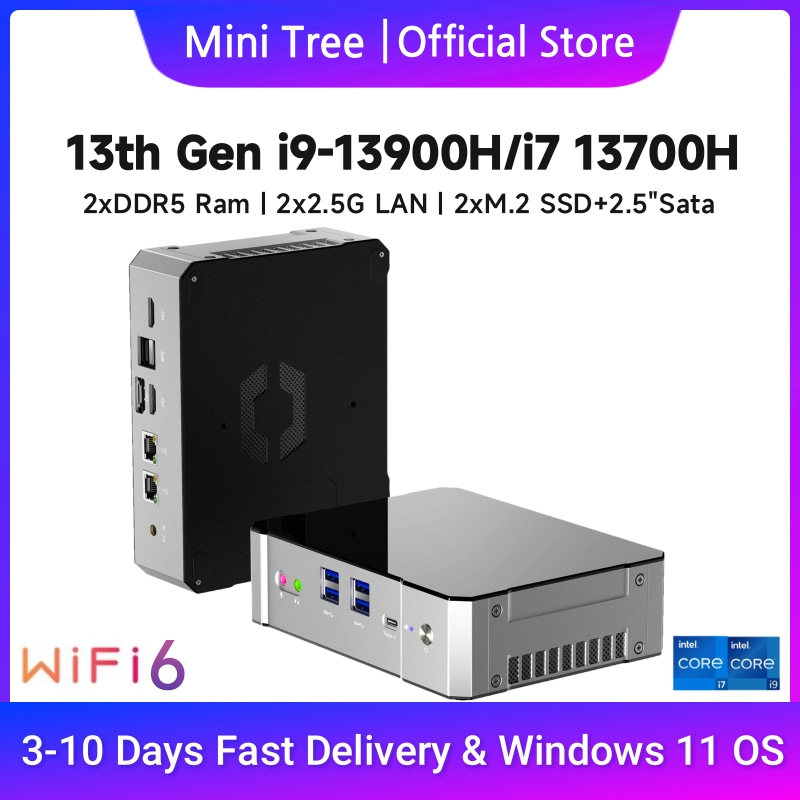 13e generatie mini-gaming-pc W - Intel Core I9 13900H Mini Pc recensie en prijs